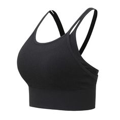 Unleash Your Inner Strength with the Crisscross Back Workout Sports Bra

Enhance your workout wardrobe with the Crisscross Back Workout Sports Bra from SharksFit, designed to provide exceptional support and style during your most intense sessions. Whether you’re hitting the gym, practicing yoga, or going for a run, this sports bra will keep you comfortable and fashionable.

Key Features:

 	Stylish Crisscross Back Design: The unique crisscross back not only adds a fashionable flair but also enha Black Seamless Strappy Crop Top, Black Sports Bra With Straps, Solid Sports Top With Straps, Sporty Black Crop Top With Adjustable Straps, Stretch Strappy Sports Bra, Black Adjustable Straps Crop Top For Workout, Black Workout Crop Top With Adjustable Straps, Solid Gym Tops With Straps, Supportive Black Sports Bra For Summer