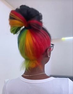 Rainbow Dyed Hair, Boosting Confidence, Rainbow Hair Color, Cute Braided Hairstyles