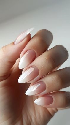 Top 40 Frombre French Manicure Ombre Nail Designs Trending Right Now