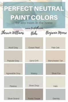 the best neutral paint colors for any room in the home and how to use them