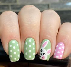 Easter Nail Art Designs, Easter Nail, Easter Nail Designs, Easter Nail Art, Nail Art Gel, Holiday Nail Art, Spring Nail Art