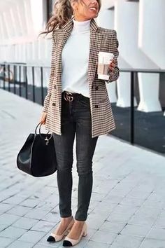 Minimalisticky Chic, Winter Business Outfits, Best Business Casual Outfits, Casual Chic Outfits, Fall Fashion Coats, Winter Chic, Summer Work Outfits, Stylish Work Outfits