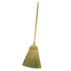 a broom is shown on a white background