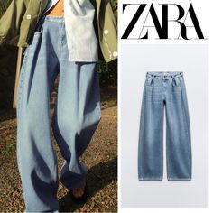 5862/070 Jeans Loose Fit, Looks Street Style, Rayon Pants, Jelly Shoes, Phone Holster, Zara Jeans, Walker Boots, Pajama Shirt, Sneaker Shopping