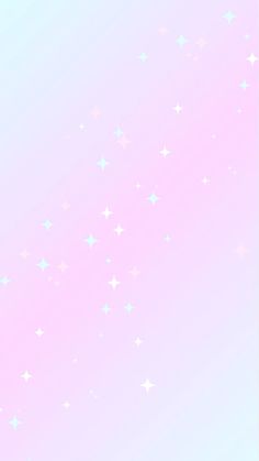 a pink and blue background with white stars on the bottom right corner, as well as an empty space for text