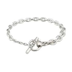 Gucci Ladies Bracelets. SKU: YBA781167001. Color: Silver-tone. Metal Type: Sterling Silver. Metal Stamp: 925-Sterling. Gem stone type: None. Bracelet style: 1 Band. Gucci Horsebit Sterling Silver Bracelet - YBA781167001. Sleek Earrings, Gucci Bracelet, Gucci Horsebit, Bracelet Style, Double Ring, Gem Stone, Sterling Silver Bracelet, Bar Design, Bracelet Necklace