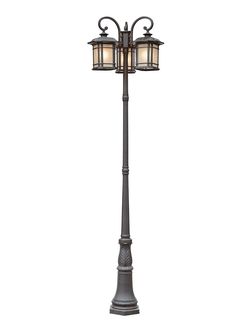 Trans Globe Imports - 5827 BK - Three Light Pole Light - San Miguel - Black Globe Lighting, Gfx Design, Lantern Head, Pole Lamps, Desain Buklet, Lamp Post Lights, Lantern Set, Lantern Post, Light Pole