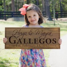 Family Name Sign, Wood Established Sign, Carved Wooden Sign, Engagement Date Sign, Carved Wedding Si Wooden Wedding Gifts, Wood Carved Signs, Wooden Carved Signs, Established Family Signs, Carved Signs, Script Text, Established Sign, Rustic Wedding Signs, Family Name Sign