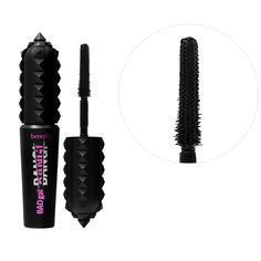 A 36-hour, full-blast, volumizing mascara that creates massive volume without weighing down lashes. Get out of this world lashes. Now available in a perfect try-me size mini, this gravity-defying formula contains aero-particles, which are one of the lightest known materials, derived from space technology. This innovative, intense, pitch black mascara layers easily for bigger impact. Its custom big slimpact! brush is designed to reach from root-to-tip and corner-to-corner of both your upper and lower lashes for big volume with 360-degree reach. This smudge-proof, water-resistant, volumizing mascara is also formulated with provitamin B5 to support natural lash thickness and strength. Bang Mascara, Nars Powermatte Lip Pigment, Sephora Sale, Filling In Eyebrows, Hydrating Lipstick, Benefit Makeup, Volumizing Mascara, Black Lashes, Heavy Makeup