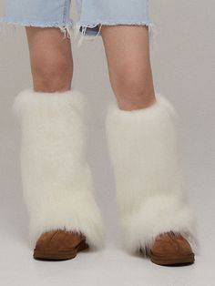 Editor's NotesPerfect winter or fall accessory, Leg warmers go over any shoe to add some stylish warmth for your legs. - Elastic band at top for shaggy fit- Pull on closure- Made from faux fur - incredibly warm and comfortable. Measurements(in.)- Size: 5.5 in. W x 18 in. H *Model Height 5' 6Composition & Care- 80% Acrylic, 20% Polyester - Hand Wash- Do Not Tumble Dry- Do Not Iron- Do Not Clean Designer- by GAC Leg Warmer, Fashion Catalogue, Fall Accessories, Tumble Dryer, Leg Warmers, Elastic Band, Faux Fur, Women Accessories, Elastic