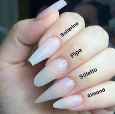 Unghie Sfumate, Acrylic Nail Shapes, Pedicure Designs, Nail Swag, Summer Acrylic Nails, Uñas Acrilicas, Coffin Nails Designs, Fire Nails, Types Of Nails