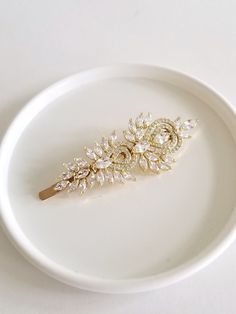 Wedding Side Hair Clip, Wedding Hair Accessory, Silver Cubic Zirconia Bridal Hair Clip, Crystal Hair Pin, Gold CZ Wedding Bobby Pin - Etsy Side Hair Clip, Clip Wedding Hair, Wedding Sides, Hair Clip Wedding, Wedding Barrettes, Side Hair, Crystal Hair Pins, Bridal Hair Clip, Wedding Hair Clips