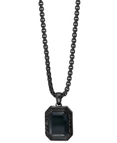 in stock Formal Black Necklace With Box Chain, Formal Black Stainless Steel Necklace, Black Spinel Ring, Mens Necklace Pendant, Spinel Ring, Mens Pendant, Black Spinel, Onyx Stone, Watch Brands