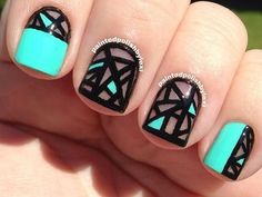 ⚡Become part of the Badass Babe Gang: @geometric_skies ⚡ Score a sweet  10% off your next jewellery & home decor order with the code  'GEOMETRICSKIESGANG' at http://geometricskies.com #nailartdesigns  #nailartideas #easynailart #classynailart #simplenailart Do It Yourself Nails, French Pedicure, Abstract Nail Art, Black Nail, Get Nails, Fabulous Nails, Cool Nail Designs