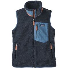 Patagonia Classic Retro-X Fleece Vest - Women's | Backcountry.com Navy Casual Fleece Jacket For Outdoor Activities, Casual Fleece Jacket For Hiking, Casual Navy Fleece Jacket With Fleece Lining, Casual Fleece Jacket With Pockets For Hiking, Casual Midweight Blue Fleece Jacket, Casual Midweight Fleece Jacket, Patagonia Casual Fleece Jacket With Fleece Lining, Patagonia Casual Fleece Jacket With Pockets, Casual Patagonia Fleece Jacket For Outdoor Activities