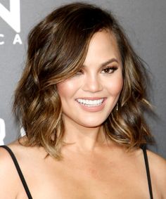 The Tousled Lob Is the Most-Pinned Hairstyle on Pinterest | InStyle.com Chocolate Brunette Hair, Trendy Bob Hairstyles, Tousled Hair, Cool Blonde Hair, Bob Hairstyles For Thick, Light Blonde Hair, Lob Hairstyle, Pinterest Hair, Haircut And Color