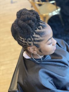 Loc Updo, Black Hair Updo Hairstyles, Dreadlock Hairstyles For Men, Beautiful Dreadlocks, Short Locs Hairstyles, Wedding Hairstyles Bride, Dreadlock Styles, Updo Styles