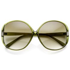 Green Womens Circle, Circular Sunglasses, Big Glasses, Big O, Large Sunglasses, Oversized Glasses, Women's Circle, Green Sunglasses