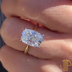 Elongated 4.5 CT Cushion Cut Moissanite Engagement Ring Cushion Cut Solitaire Ring Unique Wedding Ring Bridal Anniversary Gifts Ring For Her ⦿ 𝐃𝐞𝐬𝐢𝐠𝐧 𝐍𝐨 : JPR161 ⦿ 𝐑𝐢𝐧𝐠 𝐃𝐞𝐭𝐚𝐢𝐥𝐬 * Main Stone Shape : Elongated Cushion Cut * Main Stone Carat Weight : 4.5 carat Approx. * Main Stone MM Size : 12X8MM * Stone Type: Moissanite Diamond  * Stone Color: D Color * Stone Clarity: VVS1 * Custom color: Solid Rose Gold, Solid Yellow Gold, and Solid White Gold. * All silver or gold pieces are stamped with the metal type on the inside. Feel free to contact me with any questions or requests. ⦿ 𝐑𝐢𝐧𝐠 𝐒𝐢𝐳𝐞 → A larger Ring size is available, please feel free to contact me if you need another ring size. ⦿ 𝐄𝐧𝐠𝐫𝐚𝐯𝐢𝐧𝐠 → We provide free engraving of up to 5 fonts. ⦿ 𝗩𝗶𝘀𝗶𝘁 𝗺𝘆