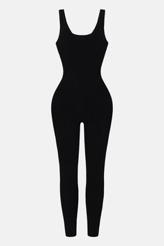 Available In Black And Chocolate. Jumpsuit Sleeveless Scoop neck Legging Stretch Compression Rib 82% Rayon 18% Spandex Imported | Nova Boost Snatched Jumpsuit in Black size XS by Fashion Nova My 14th Birthday, Fit Clothes, Early Black Friday, Sweater Jumpsuit, 14th Birthday, Jean Top, Fall Fashion Outfits, Matching Dresses, Black Jumpsuit