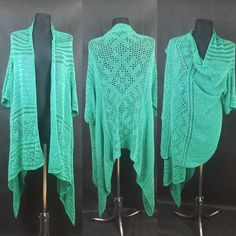 Summer crochet wrap transformer from naturak silk. Crochet silk green poncho, cape . Lace summer women wrap. Casual long jacket , designer crochet clothes. Eco fashion, natural silk. Size S-XL..oversize. Ready to ship! Spring Crochet Poncho Shawl, Oversized Cape Shawl For Spring, Oversized Spring Cape Shawl, One Size Green Cardigan For Summer, Green One-size Shawl Poncho, Green Shawl Poncho One Size, One Size Shawl Cardigan For The Beach, Bohemian Green Poncho For Spring, Green Bohemian Poncho For Spring