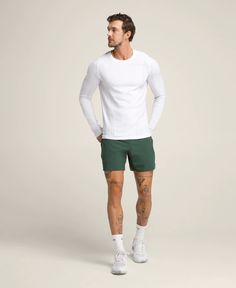 Tournament Short 7" | Wilson Sporting Goods White Moisture-wicking Athletic Shorts For Light Sports, White Athletic Shorts For Light Sports, Casual White Compressive Athletic Shorts, White Sporty Athletic Shorts For Light Sports, White Stretch Athletic Shorts For Light Sports, White Compressive Athletic Shorts, White Compressive Sporty Athletic Shorts, White Go-dry Athletic Shorts For Light Sports, Compressive White Athletic Shorts With Go-dry