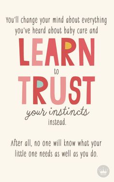 a quote that says learn to trust yourself