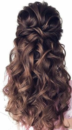 Half Pony Hairstyles, Half Pony, Fab Mood, Partial Updo, Pony Hairstyles, Boho Hairstyle, Wedding Hair Half, Wedding Hair Ideas, Wedding Hair Styles