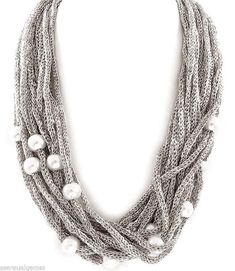 Mesh Multi Layer Beaded Necklace Brand New 18-20 inch Color Silver / Chain Necklace w Parrot Clasp Silver Plated Non Tarnish Finish All our items are Free of Lead and nickel Mesh Beaded Women Necklace Silver Plated New Multi Layered Mesh Beaded Women Necklace Silver Plated New Multi Layered Click image to enlarge Description Mesh Multi Layer Beaded Necklace  Brand New 18-20 inch  Color Silver / Chain Necklace w Parrot Clasp  Silver Plated Non Tarnish Finish All our items are Free of Lead and nic Cheap Metal Beaded Necklaces With Silver Beads, Multi Layer Necklace Beads, Mesh Necklace, Necklace Brands, Women Necklace, Silver Chain Necklace, Necklace Silver, Multi Layering, Silver Necklaces