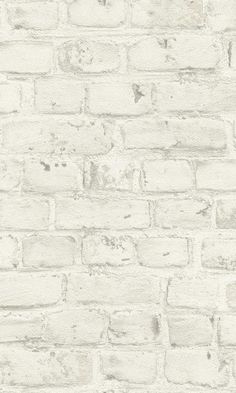 White Classic Faux Brick Wallpaper R6167. Brcik wallpaper Textured Brick Wallpaper, Faux Brick Wallpaper, White Brick Wallpaper, Mobile Home Makeover, Brick Wall Texture, House Decals, Faux Brick Walls, Brick Masonry, Cardboard House