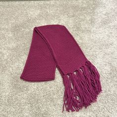 Ann Taylor Magenta Scarf. Never Used Magenta Scarf, Taylor Purple, Scarf Pattern, Color Purple, Scarf Wrap, Ann Taylor, Scarf Accessory, Women Accessories, Purple