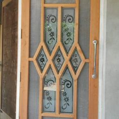 Jali Door Designs ✨️ #door #doors #maindoor #maindoordesign #wooddoor #jalidoor #homedesignsdworld #jali Window Door Design Wooden, Jali Door Design Modern, Indian Main Door Designs, Entrance Wood Door, Latest Door Designs