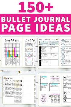 Bujo Collections, Planner Pages Ideas, Ideas Bullet Journal, Bullet Journal Work