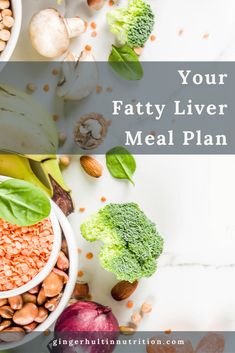 Focused on liver health? Nutrition plays a huge role. Here are 3 weekly meal plans for your liver health. Your fatty liver meal plan was designed by a registered dietitian nutritionist! #mealplan #liverhealth #healthymealplan Liver Nutrition, Detox Meal Plan, Weekly Meal Plans