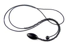 Diane Keaton 'SOMETHINGS GOTTA GIVE" Style Black Onyx Lariat Necklace This lasso is a single strand, simple beaded lariat necklace made with a Black Onyx Focal and matching beads. Marquis shaped focal pendant lasso inspired by the necklace in "Somethings Gotta Give" worn by Diane Keaton in the movie with Jack Nicholson. If you like this style, we make it in a variety of colors! The easiest way to measure for this necklace: Take a piece of YARN or TWINE, and fold it in HALF. Holding it with both Adjustable Lariat Beaded Necklace With Black Beads, Black Beaded Lariat Necklace Gift, Elegant Black Lariat Necklace With Adjustable Length, Adjustable Black Beaded Lariat Necklace, Black Handmade Adjustable Lariat Necklace, Diane Keaton, Jack Nicholson, Black Onyx Stone, Onyx Stone