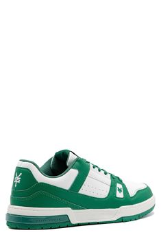 Bold colorblocking adds eye-catching appeal to an everyday sneaker built on a grippy rubber sole for enhanced traction. Synthetic upper/textile lining/rubber sole Imported Zoo York, Sneaker Men, Nordstrom Rack, Color Blocking, Rubber Sole, Nordstrom, Sneakers, Green