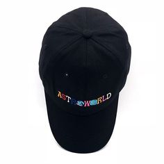 DESCRIPTION Step into a time machine and relive the magic of 2018 with our Travis Scott-inspired Astroworld Cap, expertly embroidered for a touch of timeless style! Astroworld symbolizes an unforgettable era in hip-hop and music history, and now you can own a piece of that legendary journey. Crafted to Last: Meticulously constructed from top-tier materials, this cap is a testament to enduring quality. It's built to withstand the test of time and maintain its pristine appearance, no matter how ma Retro Embroidered Logo Snapback Hat For Streetwear, Black Hats With Letter Embroidery For Streetwear, Black Hat With Letter Embroidery For Streetwear, Hip Hop Cotton Hat With Embroidered Logo, Retro Black Baseball Cap With Embroidered Logo, Retro Dad Hat With Embroidered Logo For Streetwear, Streetwear Baseball Cap With Embroidered Logo, Adjustable Snapback Hat With Letter Embroidery For Streetwear, Embroidered Curved Brim Baseball Cap For Streetwear