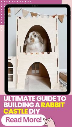 the ultimate guide to building a rabbit castle diy read more on ipad or iphone