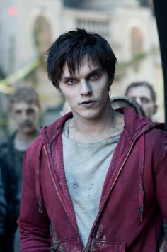 Warm Bodies Maquillage Halloween Simple, Makeup Zombie, Halloweenský Makeup, Warm Bodies, Cute Zombie, Nicholas Hoult, Zombie Movies, Halloween Zombie, Zombie Costume