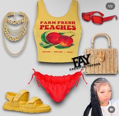 Jamaica Baecation, Baddie Vacation Outfits, Swimsuit Outfit Ideas, Outfits Europe, Swimsuit Outfit, Holiday Fits, Bathing Suit Outfits