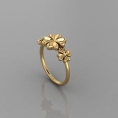 Gold Bangles Design For Mother, Gold Ring Flower Design, Flower Shaped Gold Midi Rings For Weddings, Dainty Flower Midi Rings For Wedding, Elegant Wedding Midi Rings With Flower Shape, Simple Ring Designs Gold, Gold Finger Rings For Women, Heart Ring Design, Flower Ring Design