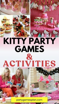 kitty party games and activities for kids