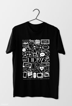 The 1975 Shirt Design, Doodle Shirt Design, The 1975 Merch, Doodle Shirt, Merch Shirt, Ceramics Pottery Vase, Handmade Ceramics Pottery, Classy Girl