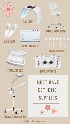 the different types of medical equipment are shown in this graphic above it's description