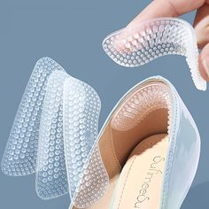 Season:All Seasons; Gender:Women's,Men's; Quantity:3 Pairs; Type:Heel Protection Patch; Occasion:Casual,Daily; Material:Silica Gel; Age Group:Highschool,Adults'; Function:Fixed,Sweat-Wicking,Anti-Wear; Length:6; Shipping Weight:0.06; Listing Date:05/18/2023; Production mode:External procurement Kasut Tumit Tinggi, Heel Care, Men In Heels, Heel Protector, Heel Grips, Shoe Inserts, Foot Health, Moleskine, Shoe Care