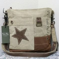 Cool Bags, Mode Hippie, Desain Editorial, Nature Friendly, Upcycled Materials, Canvas Bags, Vintage Star, Bag Shop