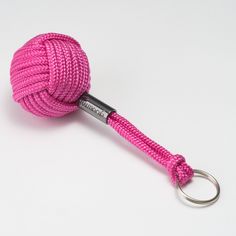 This Floating Keychain Pink is not only a beautiful and unique item on your key. It will also keep your key safely afloat when you drop it into the water. Knotted with the 'monkey fist' technique. Also available in Black, Manila, Grey, Blue, Navy and Orange. Sent to you in a beautiful gift box. - Hand made - Diameter: 50 mm - Keeps your key floating when dropped into the water. - Sent to you in a giftbox - All keychains are in stock - Shipped to you within 24 hours - Worldwide shipping   - 30 day return policy - A 2 year warranty on all of our products! Floating Keychain, Paracord Monkeyfist, Keychain Pink, Into The Water, Anniversary Gifts For Husband, Personalized Keychain, Beautiful Gift Boxes, Eye Black, Accessories Unique