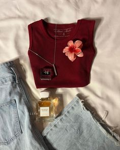 Crop Top Outfits Summer, Capsule Wardrobe Basics, Diy Fashion Scarf, Fashion Corner, فستان سهرة, Quick Outfits, Ulzzang Fashion, Simple Trendy Outfits