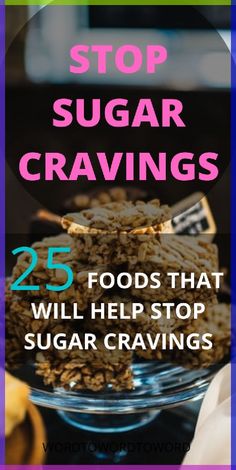 A guide on how to stop sugar cravings. A list of the types of food that will help curb sugar cravings and some tips to help you! #stop #sugar #sugarcraving #sweettooth #sweets #candy #cake #icecream #chocolatecraving #cravings #sweetcravings #sugarytreats #sugartreats www.wordtowordtoword.com Stop Sugar Cravings, Eating Low Carb, Stomach Fat Burning Foods, Sweets Candy, Baking Soda Beauty Uses, Candy Cake, Sugar Detox, Sugar Cravings, Fat Burning Foods