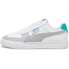 Puma Mercedes-Amg Petronas Motorsport Caven Sneakers Formula One Team Sport Sneaker Mapf1 Caven Size 7 Never Worn Still In Box Form Inserts Still Inside Shoes Gray Puma Accent On Sides Of Shoes Vibrant Teal Accent On Back Of Shoes Mercedes Logo (Chrome) On Teal Accent White Puma Sneakers For Streetwear, White Puma Skate Shoes For Streetwear, Sporty White Puma Skate Shoes, White Lace-up Puma Sneakers, White Puma Sneakers With Synthetic Material, White Synthetic Puma Sneakers, White Puma Skate Shoes With Round Toe, White Puma Logo Skate Shoes With Round Toe, Casual White Sneakers With Puma Logo